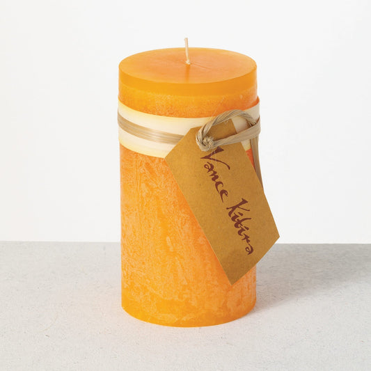 Timber Candle (3.25" x 6" ) - Pumpkin
